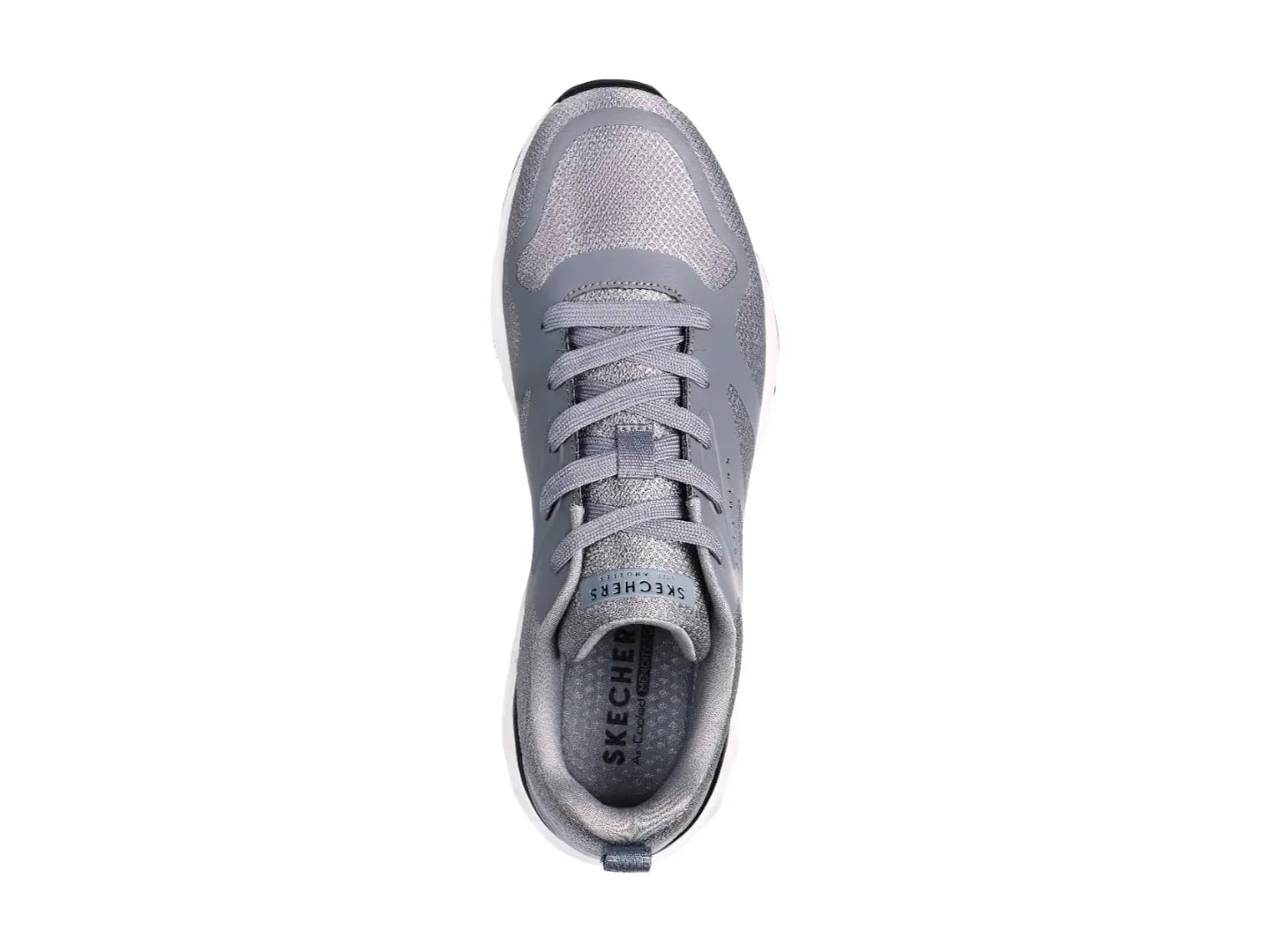 Tenis Skechers Tres Air One Gris y Blanco para Hombre