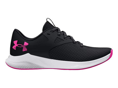 Tenis Under Armour Charged Aurora 2 Negro y Rosa para Mujer