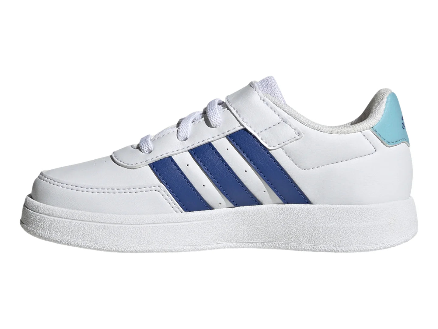 Tenis Adidas Breaknet 20 Blanco y Azul para Niña