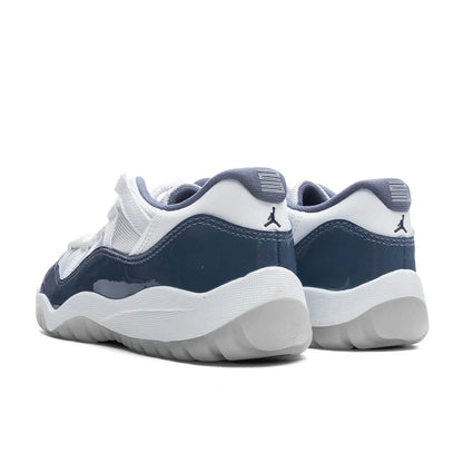 Air Jordan 11 Retro Low GS White Midnight Navy Diffused Blue