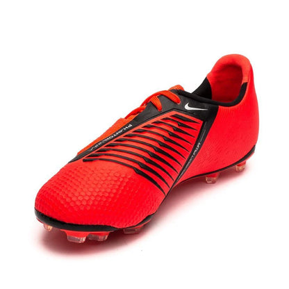 Nike Phantom Venom Elite FG Youth Soccer Cleats Bright Crimson Black Crimson