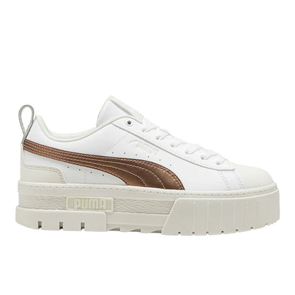 Mayze Glow-Up Metallic Lace Up Sneakers