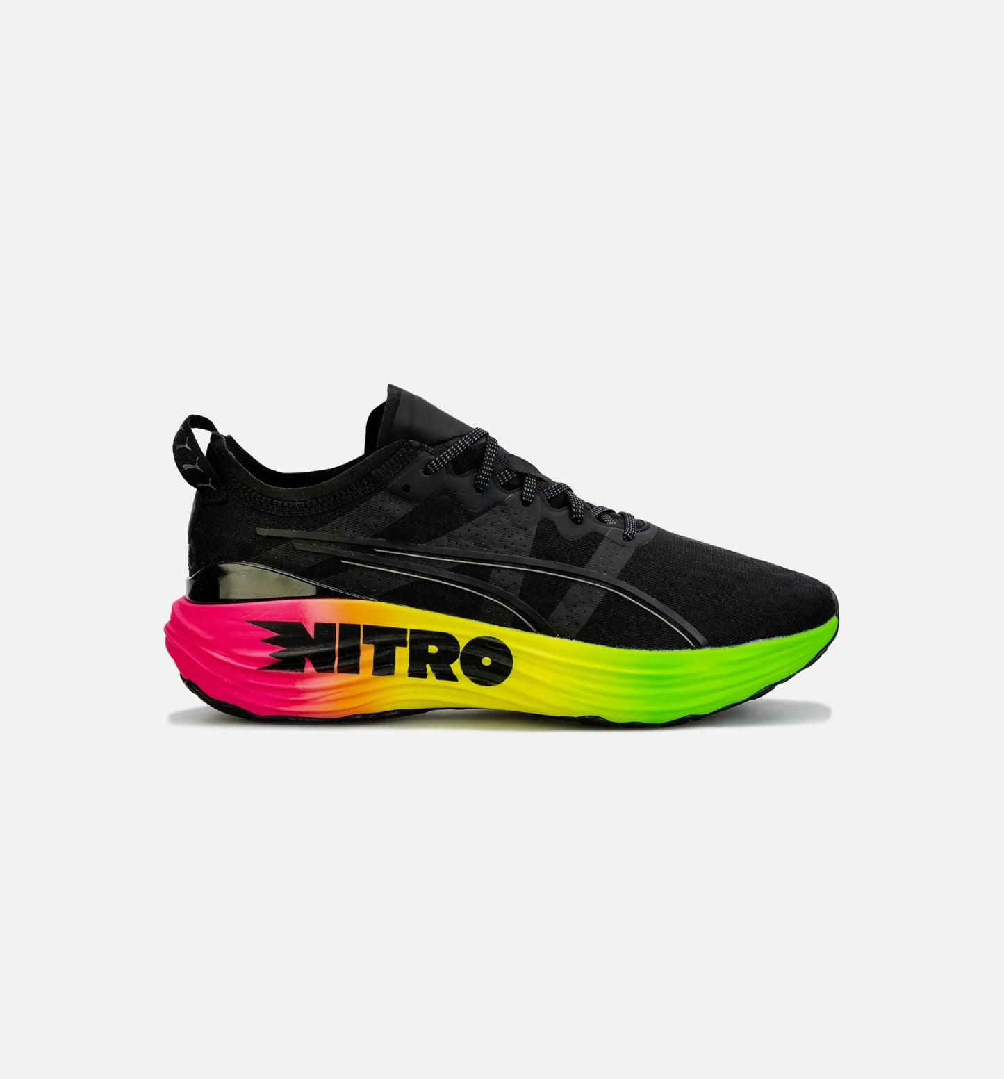 Forever Run Nitro Futrograde Mens Running Shoe Black Multi