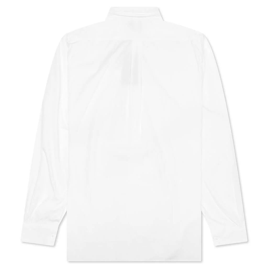 Double Round Collar Shirt Off White