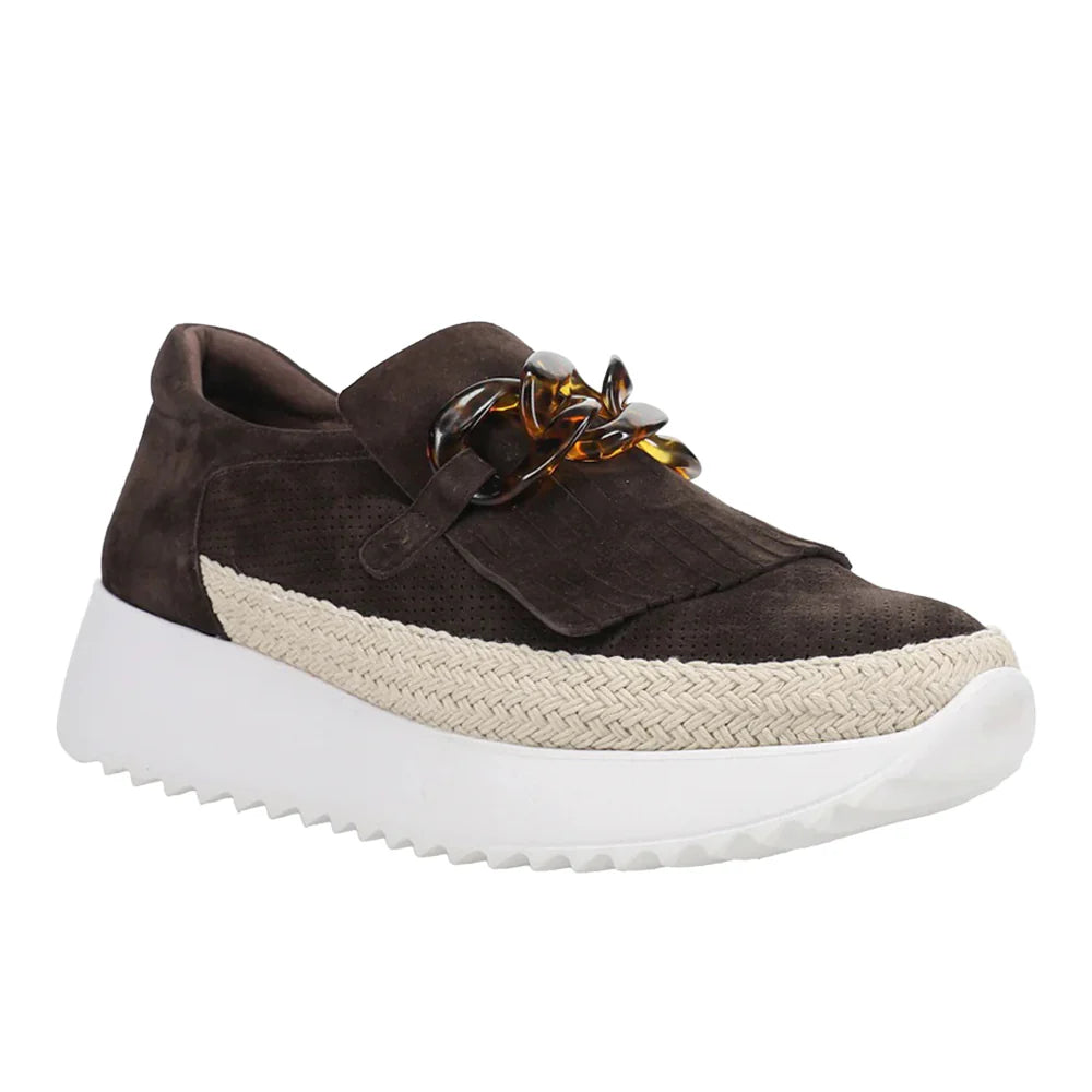 Qerene Perforated Slip On Sneakers