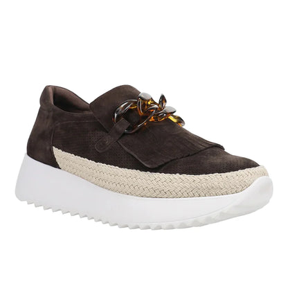 Qerene Perforated Slip On Sneakers