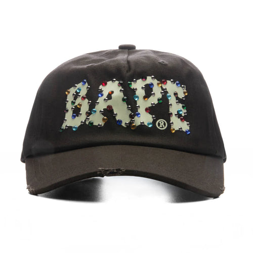 Color Stone Panel Cap Black