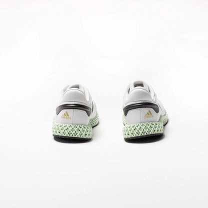 4D Run 10 Mens Running Shoe White Black Gold Metallic Mint