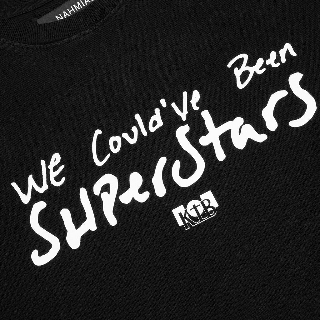 Nahmias x Kodak Black Superstars T Shirt Black