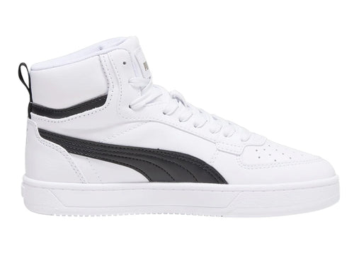 Tenis PUMA Caven 20 Mid Blanco y Negro para Niño