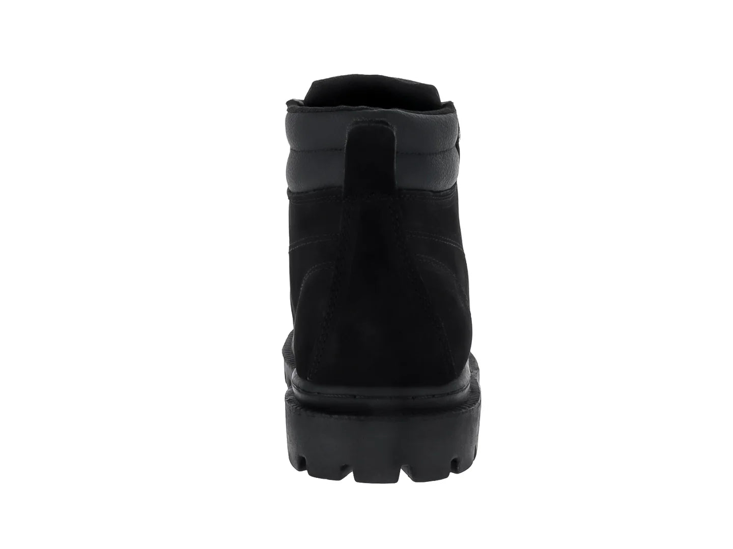 Botas Alterno de Piel Nubuck Negro para Hombre