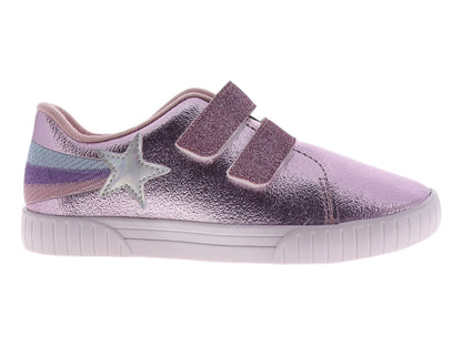 Tenis Molekinha Rosa Plata para Niña