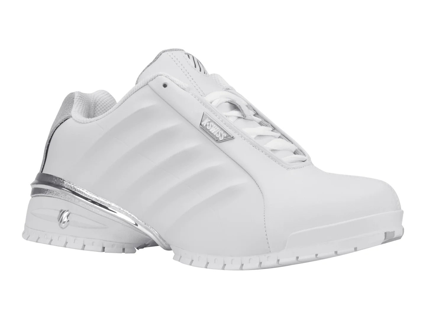 Tenis K Swiss Dorade Blanco y Plata para Hombre