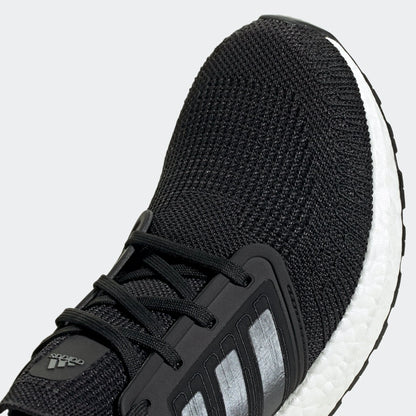 adidas Ultraboost 20 Black Night Metallic White