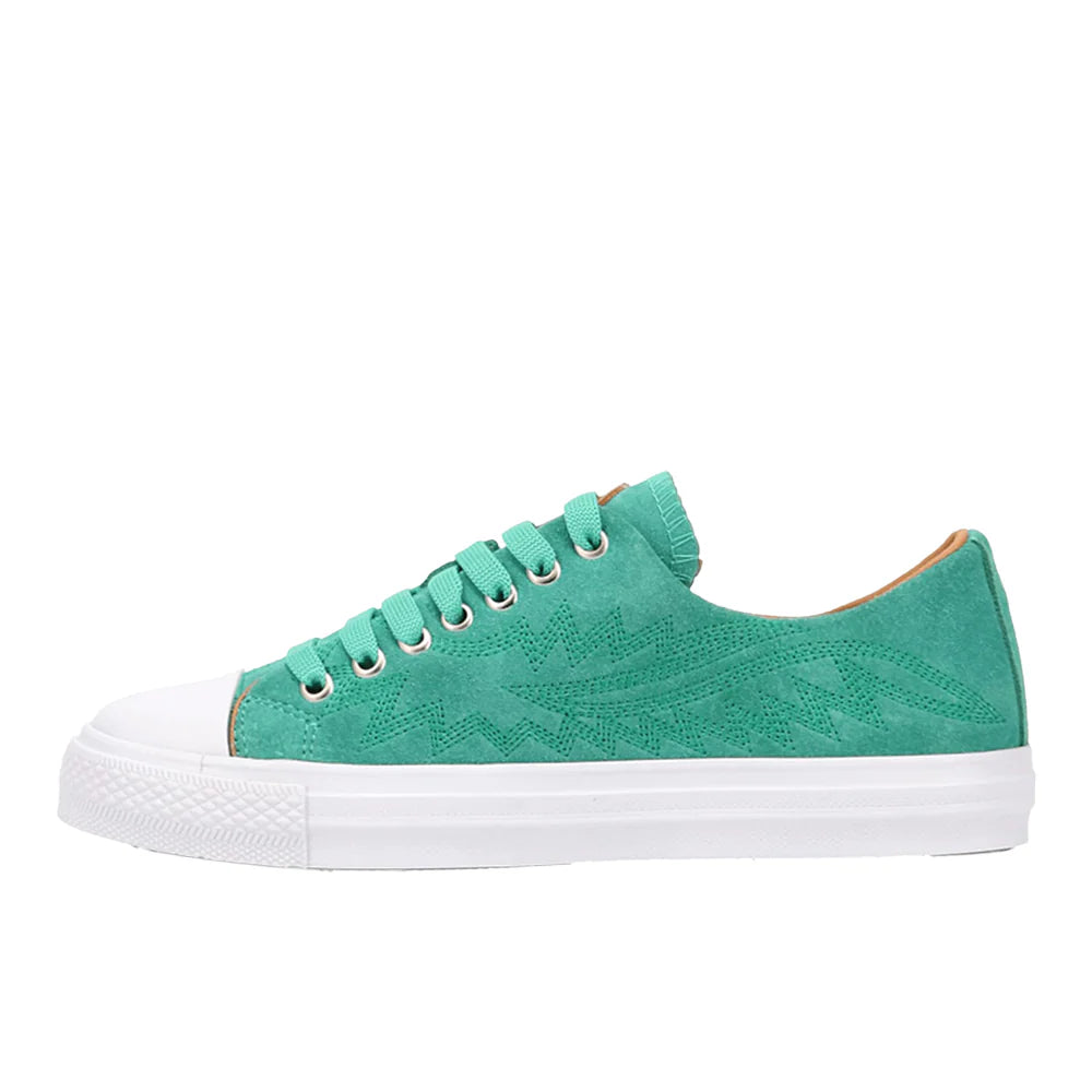Campus Embroidered Lace Up Sneakers