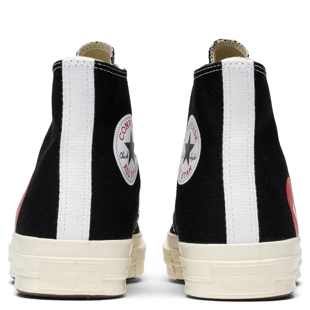 Converse x Comme Des Garcons PLAY All Star Chuck 70 Hi Black 2019