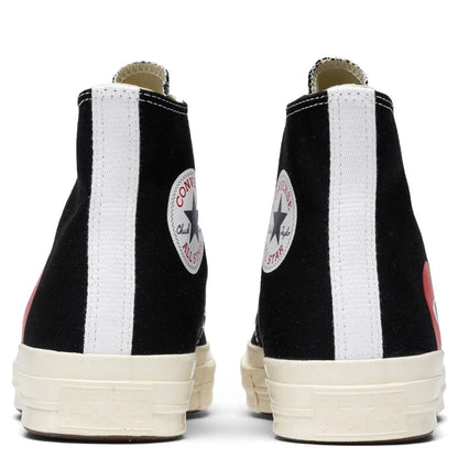 Converse x Comme Des Garcons PLAY All Star Chuck 70 Hi Black 2019
