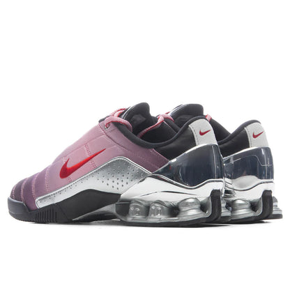 Womens T90 Shox Magia SP x Forget me nots Shy Pink University Red Black