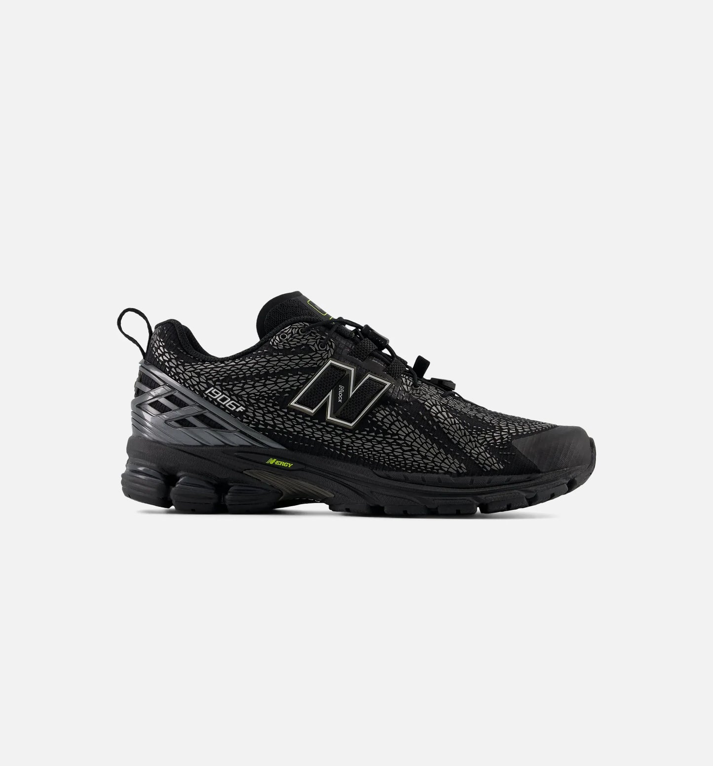 1906F Mens Lifestyle Shoe Black Alkaline Green
