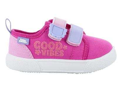 Tenis Buble Gummers Turron Fucsia y Rosa para Niña