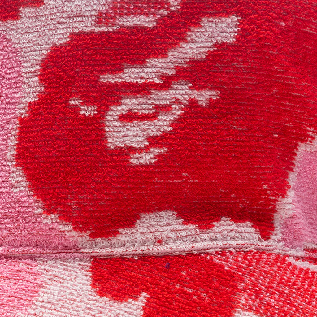 ABC Camo Pile Jacquard Bucket Hat Pink