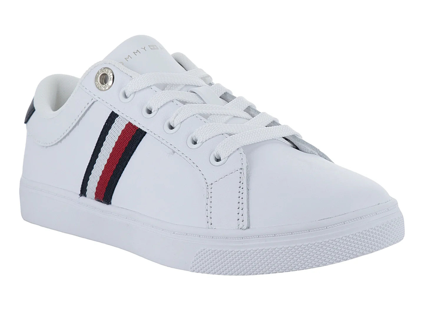 Tenis Tommy Hilfiger Essential Webbing Blanco para Mujer