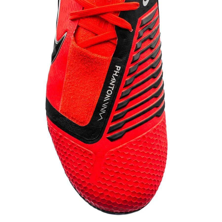 Nike Phantom Venom Elite FG Youth Soccer Cleats Bright Crimson Black Crimson