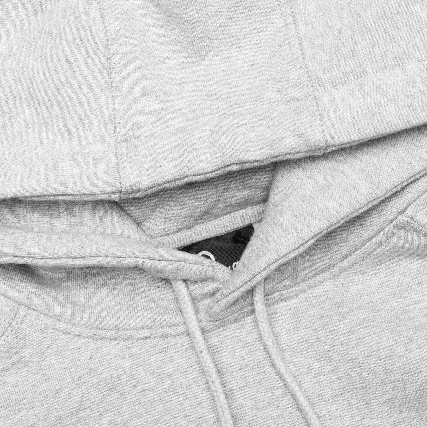 Blob Logo Hooded Sweatshirt Heather Grey