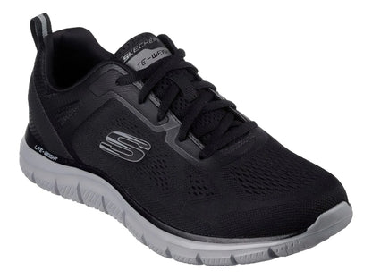 Tenis Skechers Track Negro y Gris para Hombre