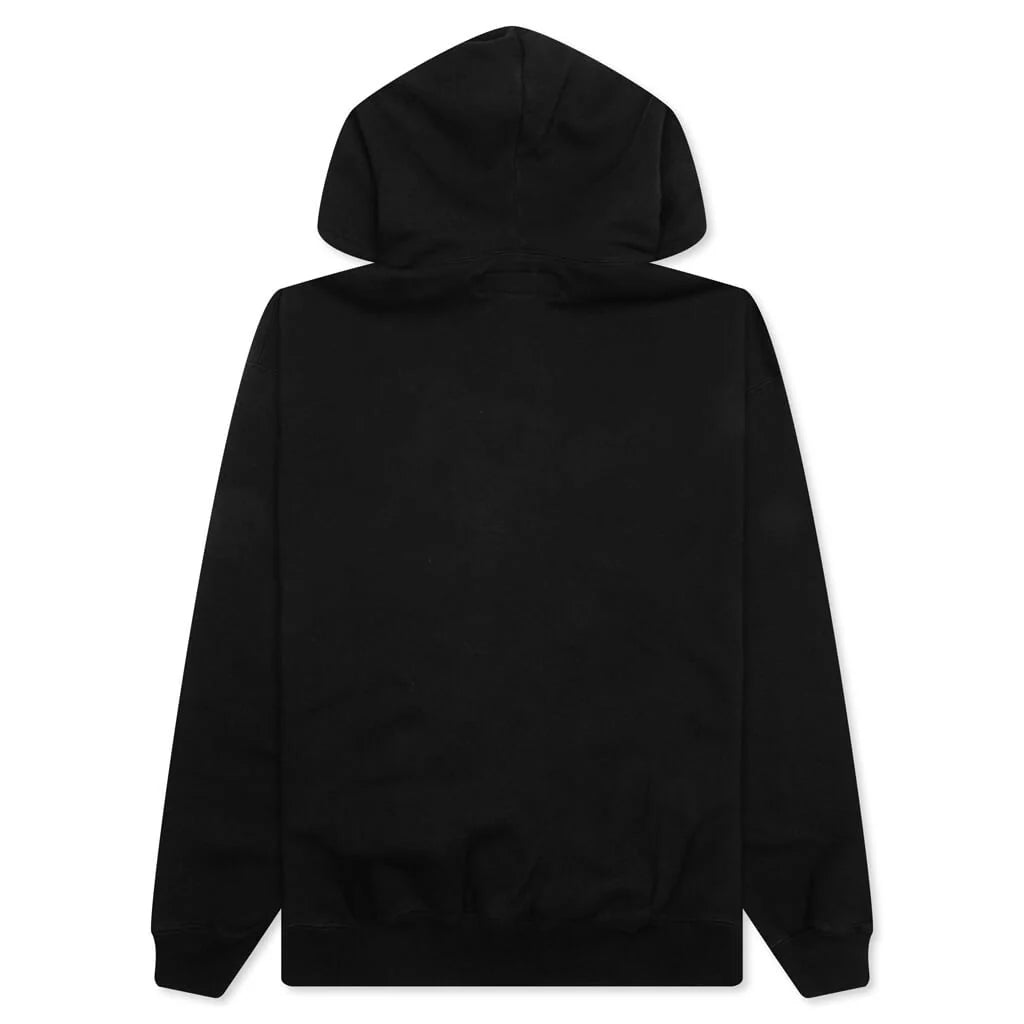 Classic Sweat Parka L S Black