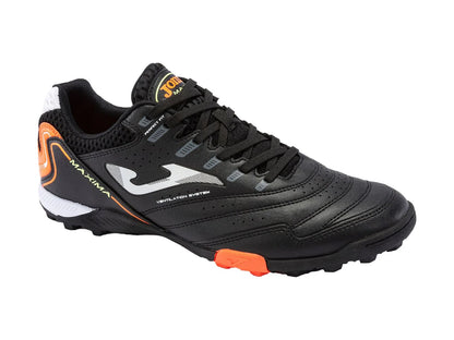 Tenis de Fútbol Joma Maxima Negro Naranja para Hombre