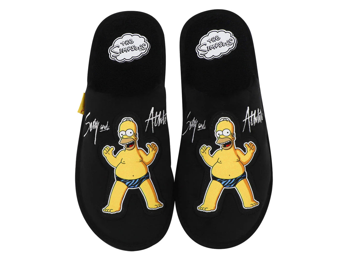 Pantuflas ARRA Negro de Homero Simpson para Hombre