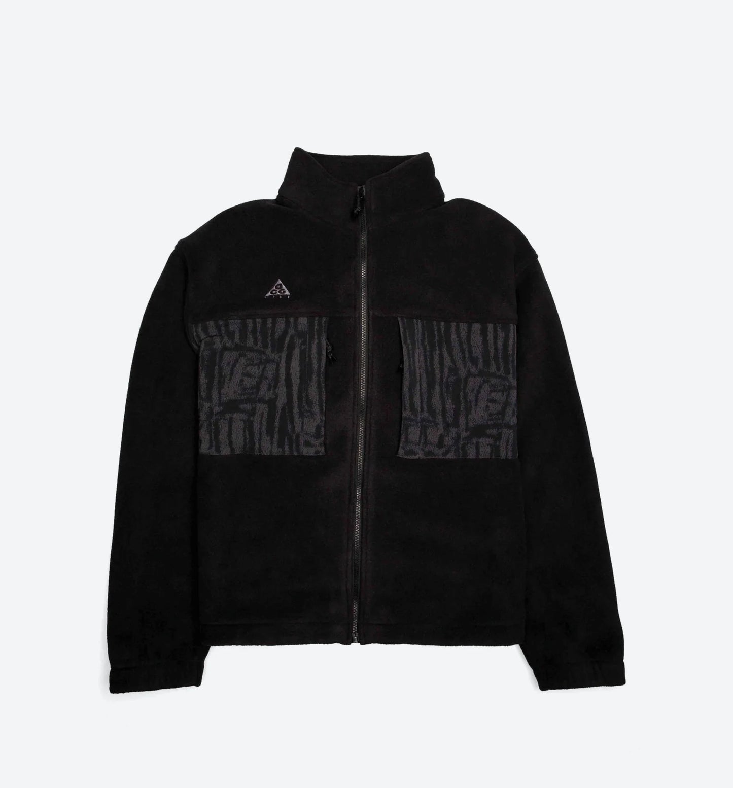 NRG ACG Microfleece Mens Jacket Black Black