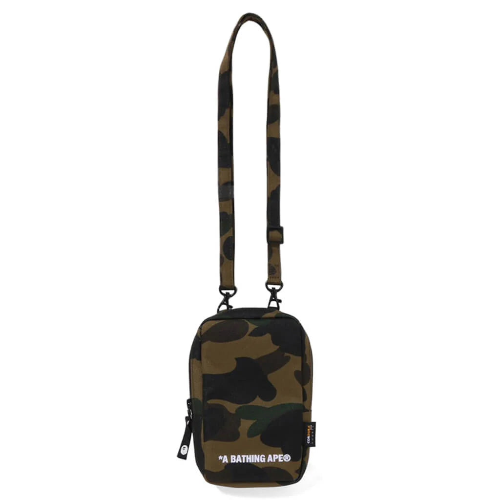 1st Camo Cordura Phone Shoulder Bag Green