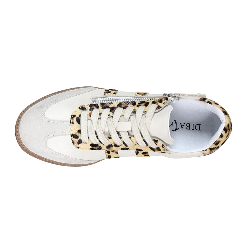To Paz Leopard Lace Up Sneakers
