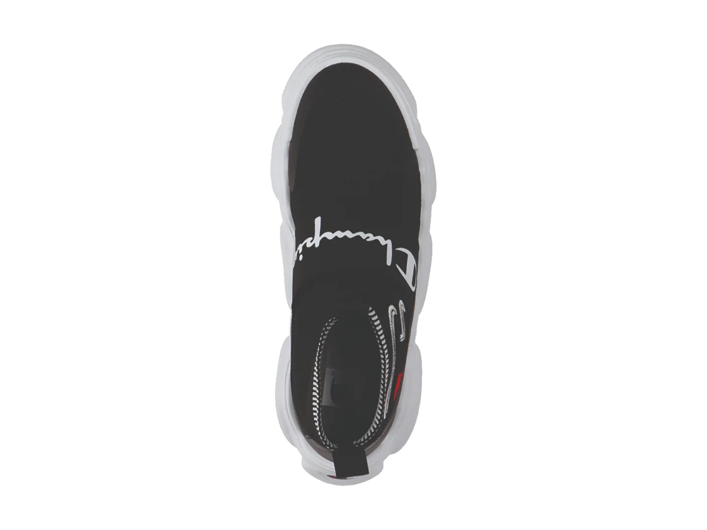 Tenis Champion Meloso Rally Pro Negro y Blanco para Hombre