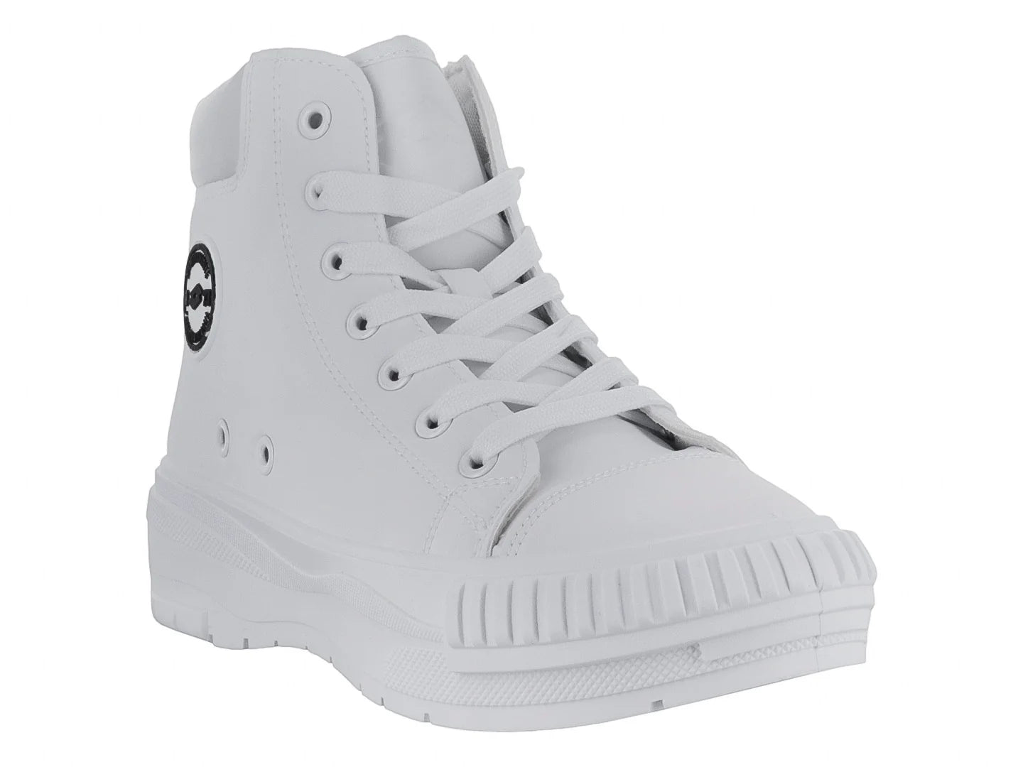 Tenis Lotto Oddiseo Blanco y Gris para Mujer