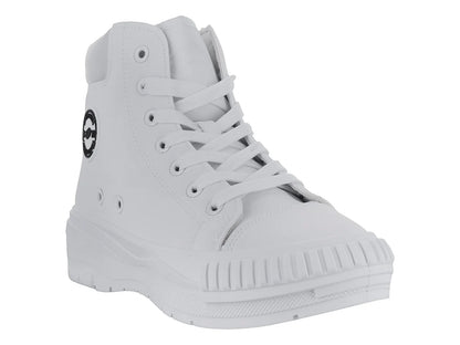 Tenis Lotto Oddiseo Blanco y Gris para Mujer