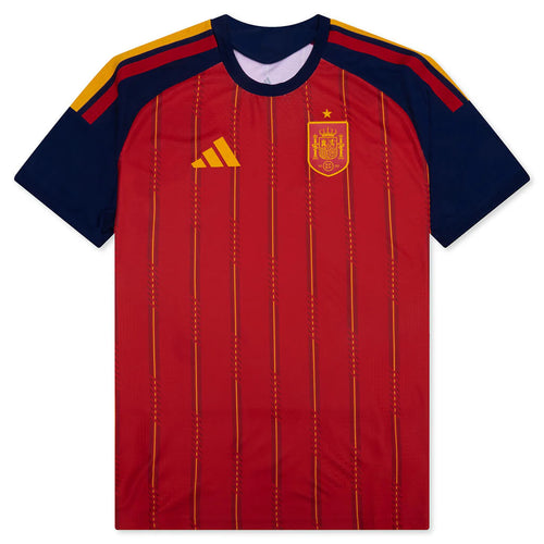Spain 26 Home Authentic Jersey Red