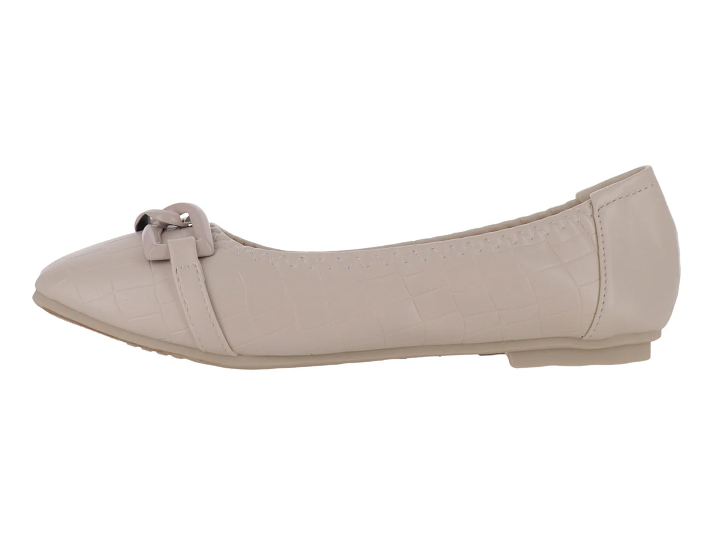 Zapatos Planos ROZE Color Off White para Mujer