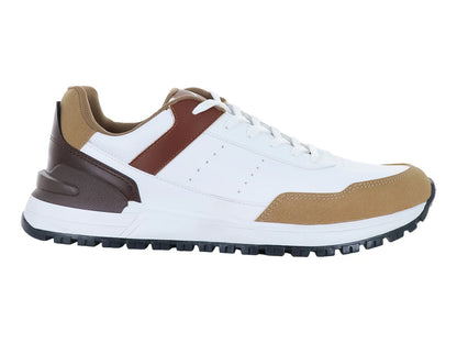 Tenis Clasben Blanco Camel para Hombre