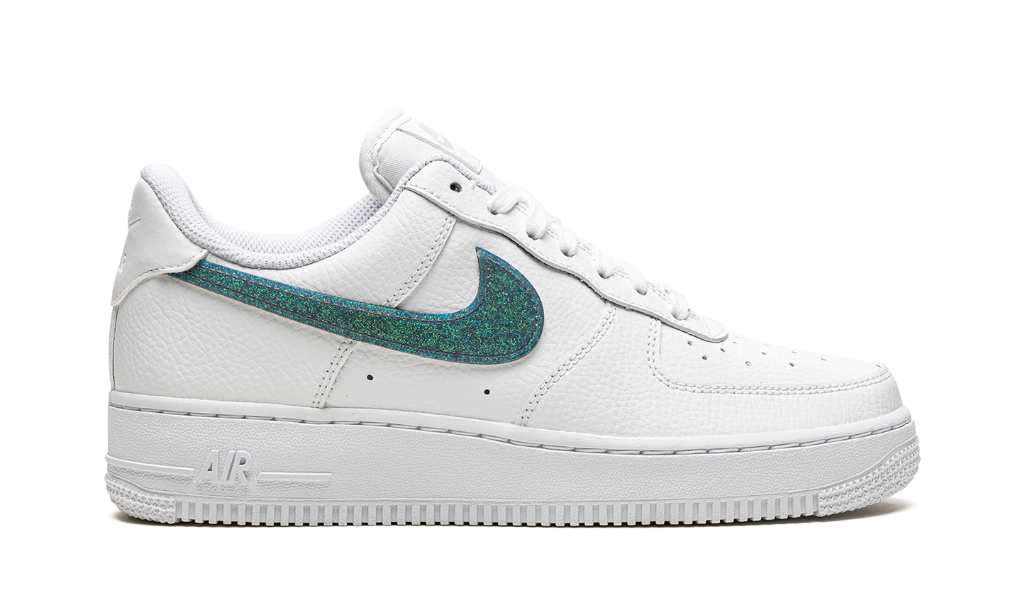 AIR FORCE 1'07 ESS WMNS"Glitter Swoosh - Celery" DH4407 100