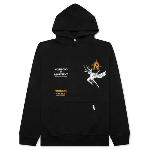 Icarus Hoodie Jet Black