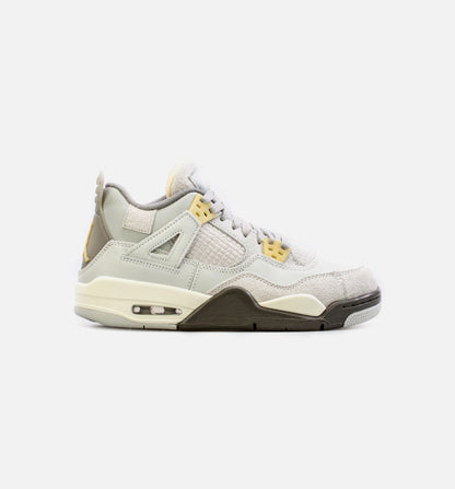Air Jordan 4 SE Craft Photon Dust Grade School Lifestyle Shoe Grey Limit One Per Customer