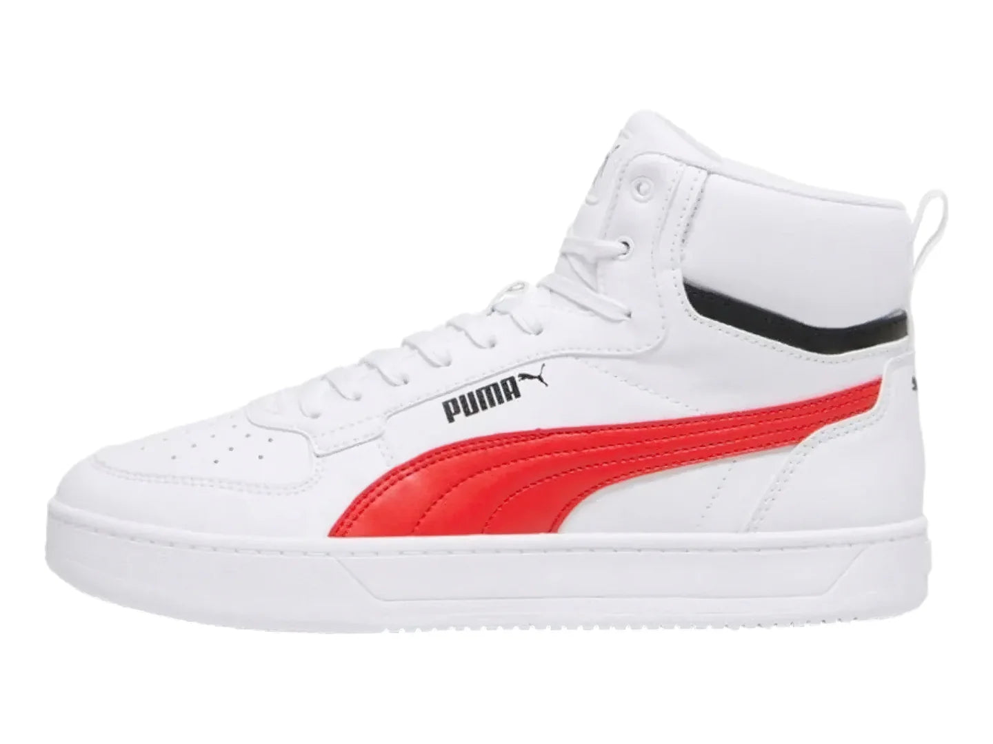 Tenis PUMA Caven 20 Mid Blanco y Rojo para Hombre