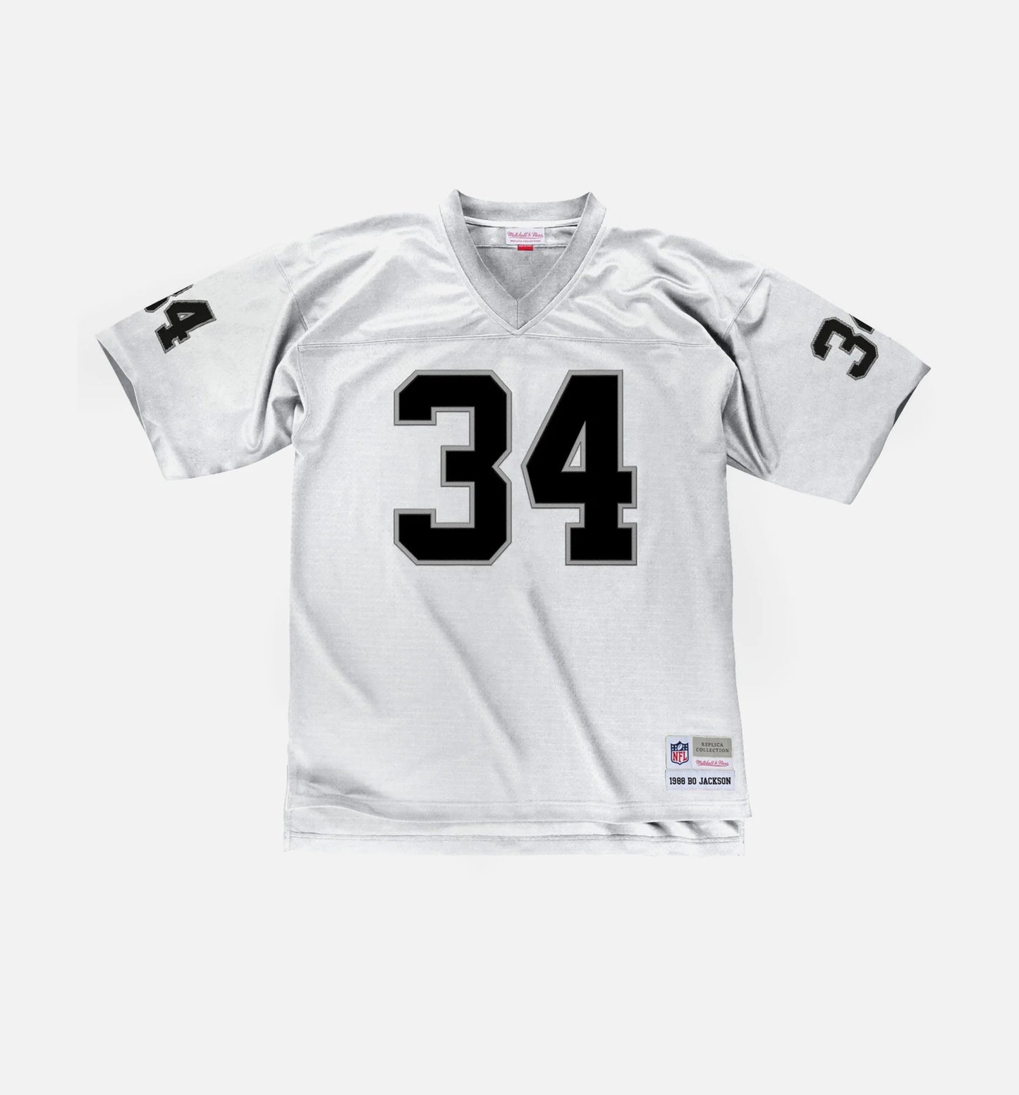 Replica Collection Los Angeles Raiders NFL Bo Jackson Jersey White Black