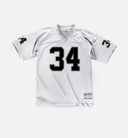 Replica Collection Los Angeles Raiders NFL Bo Jackson Jersey White Black