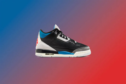 Air Jordan 3 Retro OG Rare Air GS Black Chile Red Neutral Grey