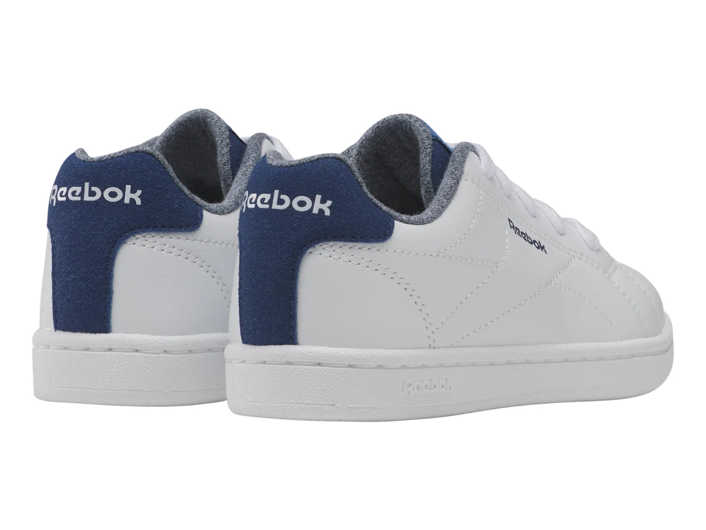 Tenis Reebok RBK Royal Complete CLN 20 Blanco y Azul para Niño