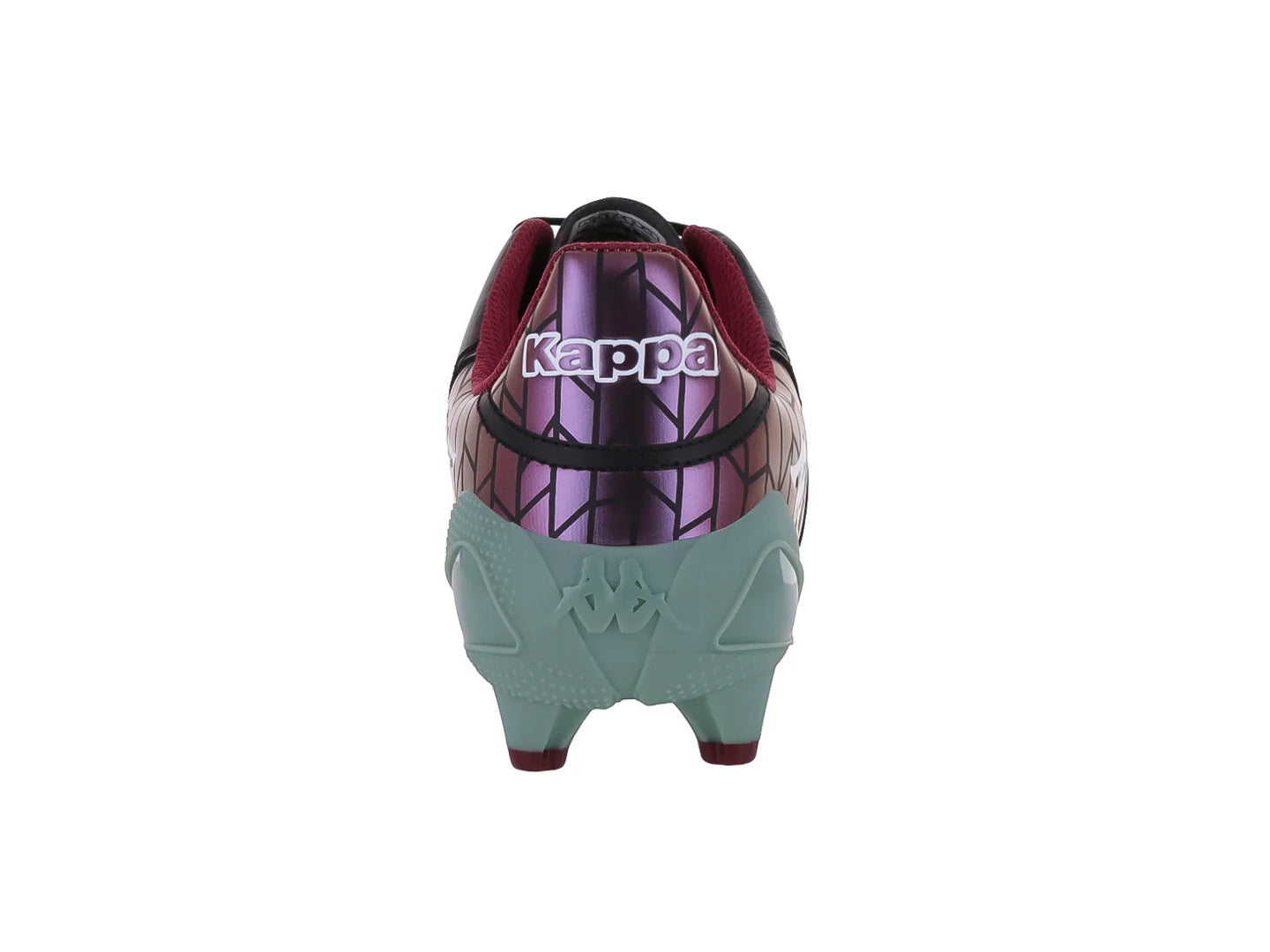Tenis de Fútbol Kappa Negro y Verde para Hombre